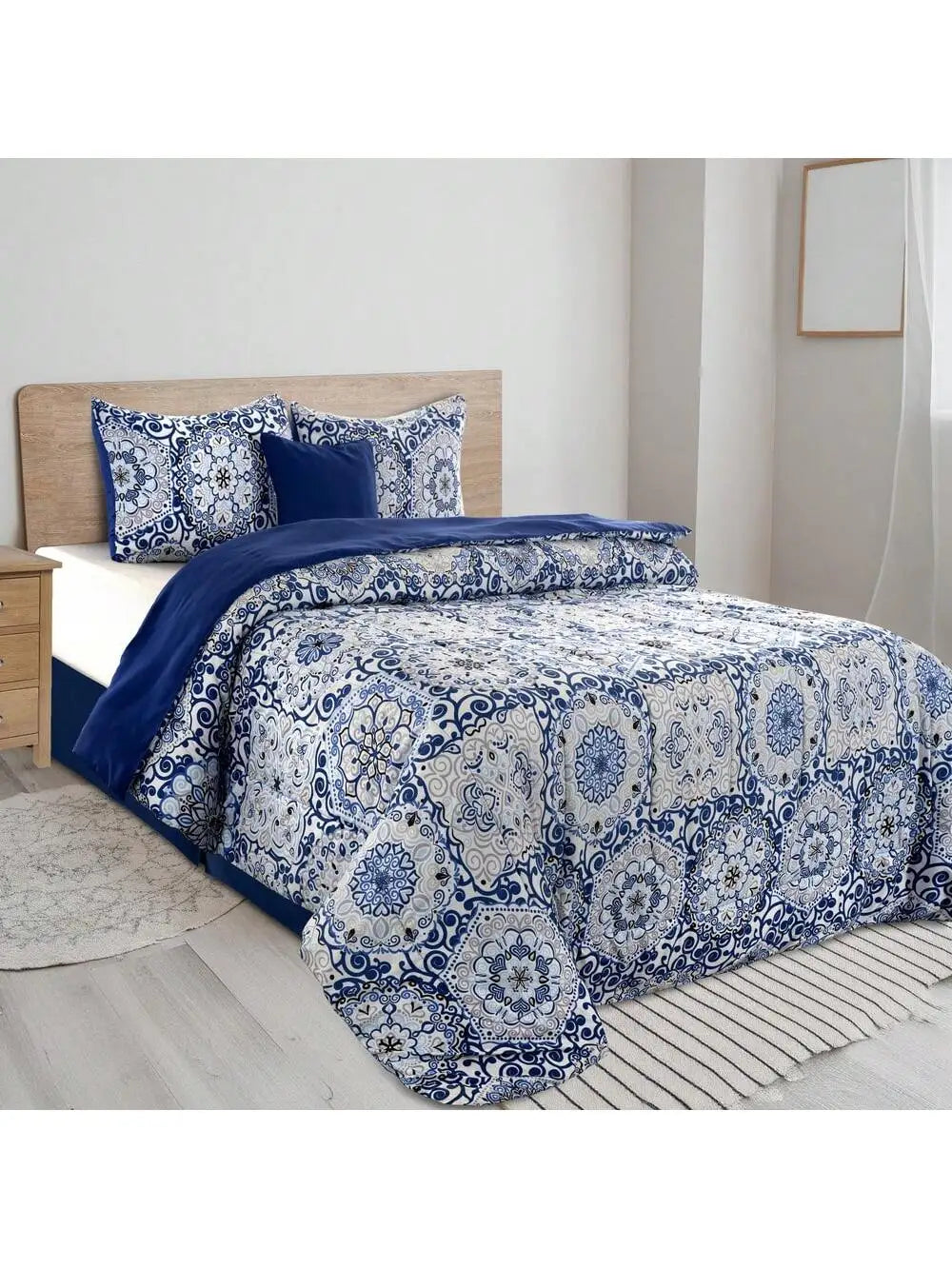 Premium Luxury Lyocell Summer Duvet Set - Ultra-Soft Breathable Cooling Blanket & Cool-Touch Bedding Sheet Set