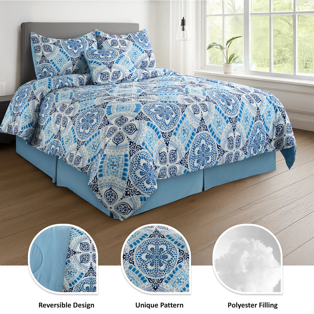 Premium Luxury Lyocell Summer Duvet Set - Ultra-Soft Breathable Cooling Blanket & Cool-Touch Bedding Sheet Set