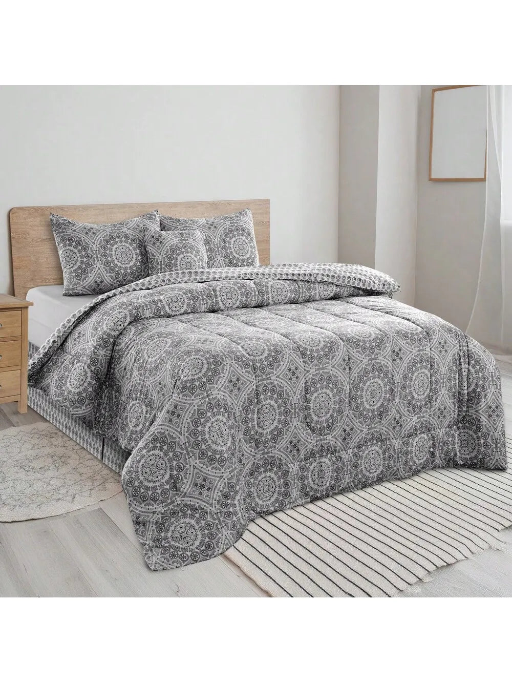 Premium Luxury Lyocell Summer Duvet Set - Ultra-Soft Breathable Cooling Blanket & Cool-Touch Bedding Sheet Set