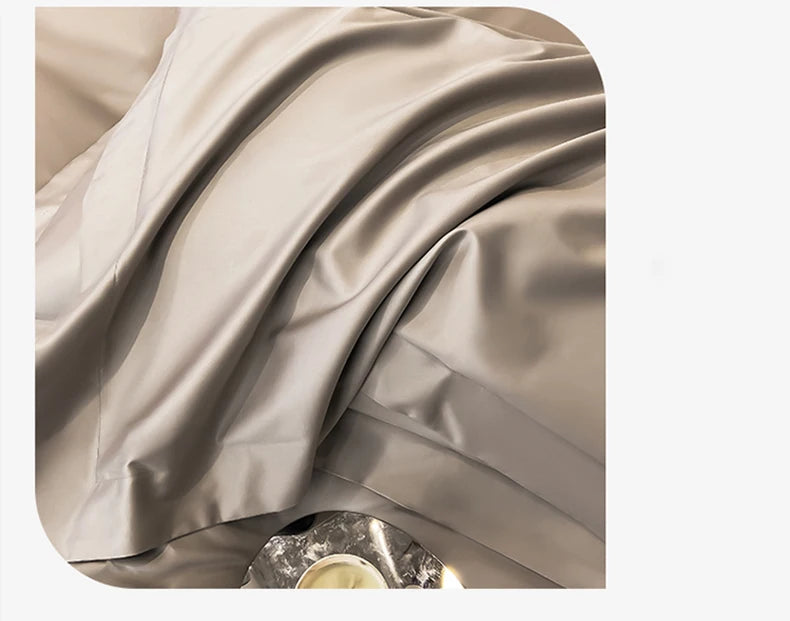 Premium 1000TC Egyptian Cotton Duvet Cover Set - Soft & Breathable Luxury Hotel Bedding (3-Piece)