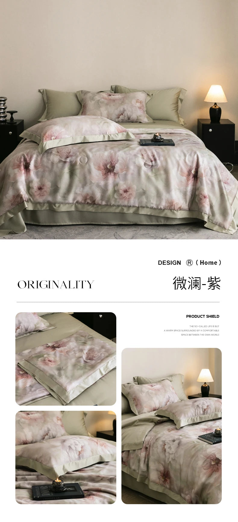 Premium Luxury Lyocell Summer Duvet Set - Ultra-Soft Breathable Cooling Blanket & Cool-Touch Bedding Sheet Set