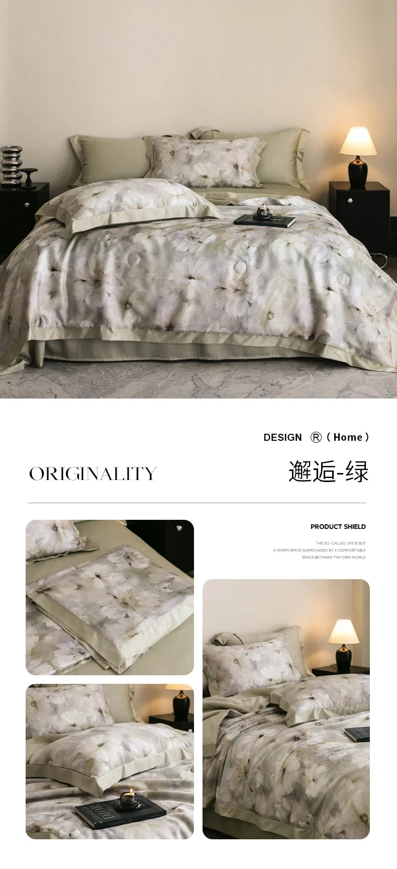 Premium Luxury Lyocell Summer Duvet Set - Ultra-Soft Breathable Cooling Blanket & Cool-Touch Bedding Sheet Set