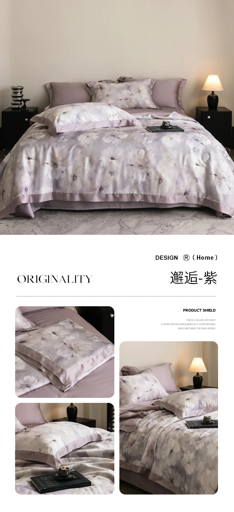 Premium Luxury Lyocell Summer Duvet Set - Ultra-Soft Breathable Cooling Blanket & Cool-Touch Bedding Sheet Set