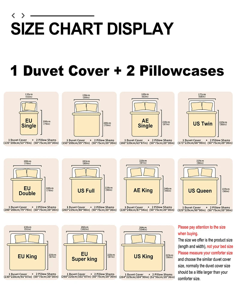 Leaf Floral Pattern Duvet Cover Set - Soft Skin-Friendly Bedding