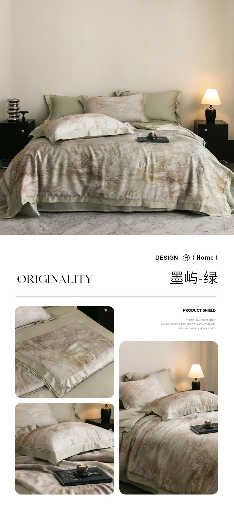 Premium Luxury Lyocell Summer Duvet Set - Ultra-Soft Breathable Cooling Blanket & Cool-Touch Bedding Sheet Set