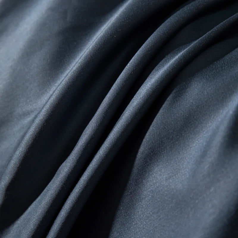 Premium 6A Mulberry Silk Duvet Cover - 100% Pure Silk Ultra-Soft & Breathable Quilt Cover