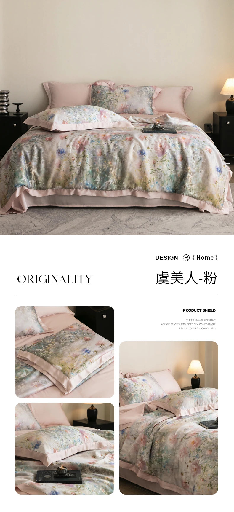 Premium Luxury Lyocell Summer Duvet Set - Ultra-Soft Breathable Cooling Blanket & Cool-Touch Bedding Sheet Set