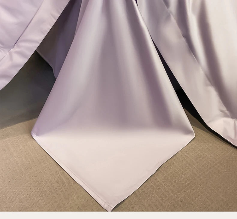 Premium 1000TC Egyptian Cotton Duvet Cover Set - Soft & Breathable Luxury Hotel Bedding (3-Piece)