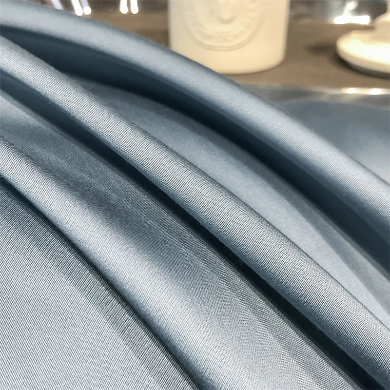 Premium 6A Mulberry Silk Duvet Cover - 100% Pure Long-Strand Silk Quilt Cover, Ultra-Soft & Breathable Bedding