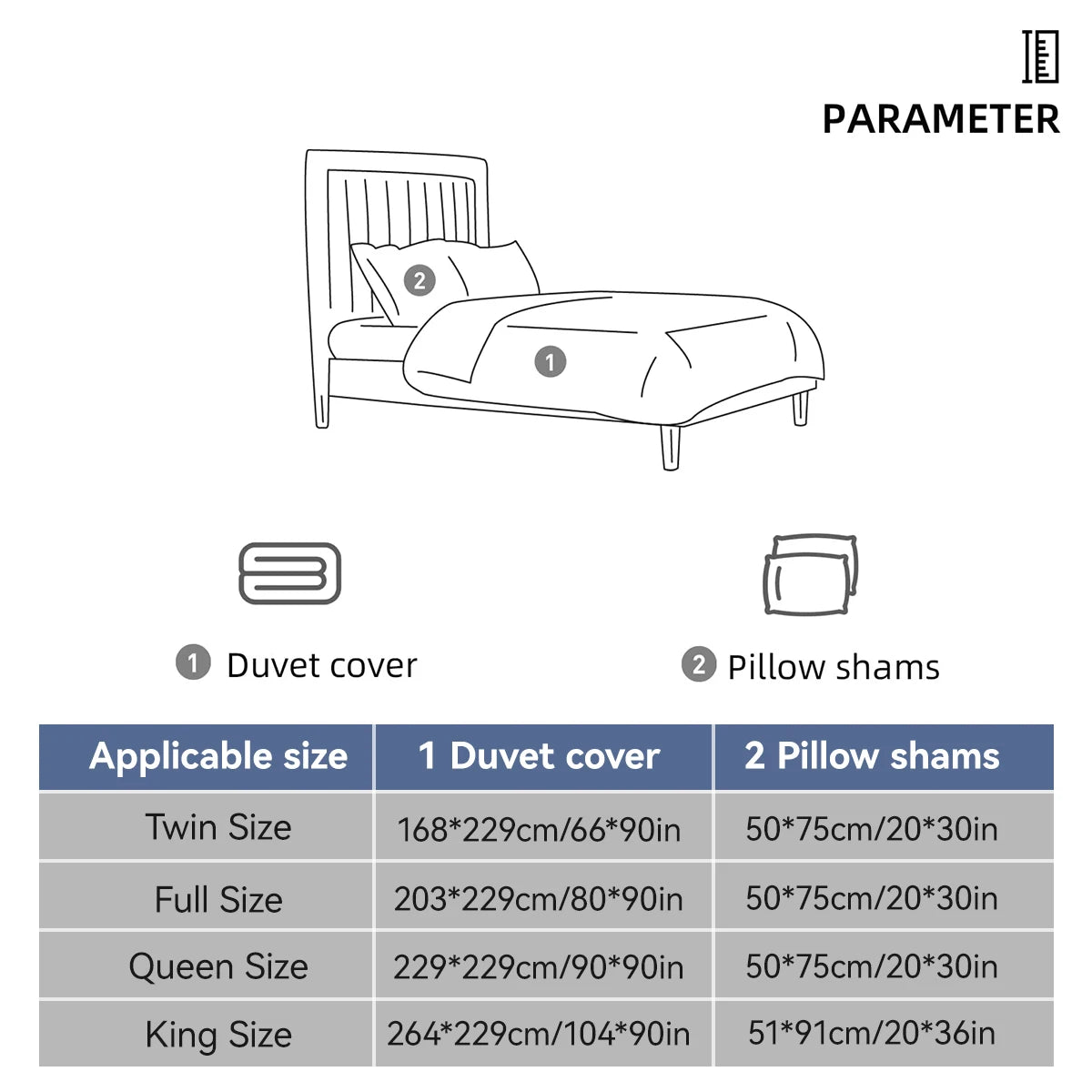 Leaf Floral Pattern Duvet Cover Set - Soft Skin-Friendly Bedding